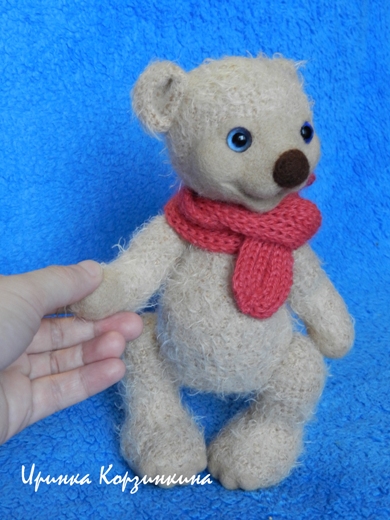 Чупа, медведь почтиТедди...