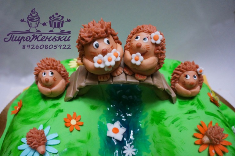 Ежики на годовщину свадьбы