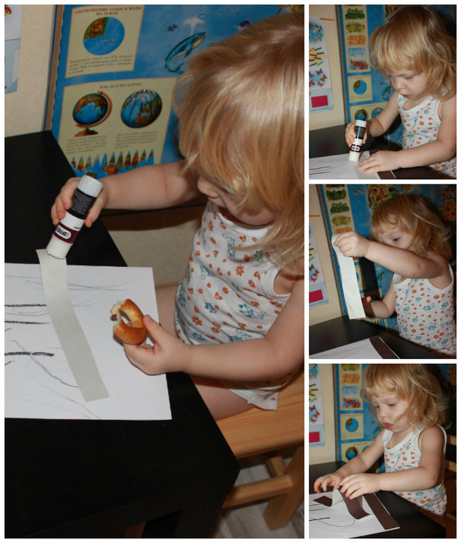 Опавшие листья - репродукция.