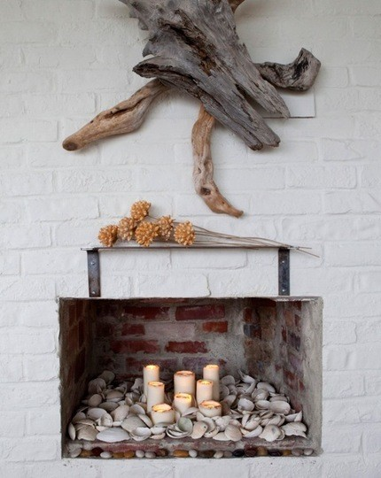 Фальш камины в интерьерах