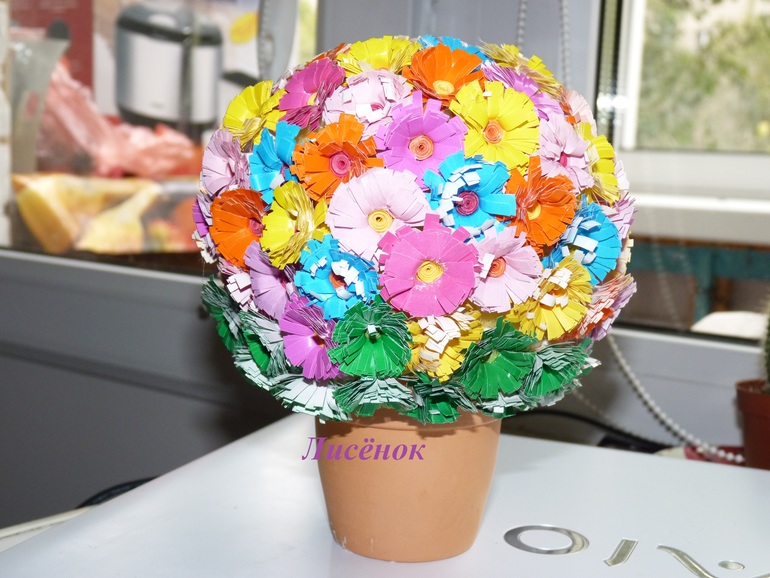 Цветочный шарик.....