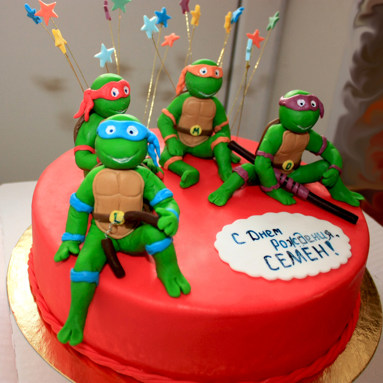 С черепашками