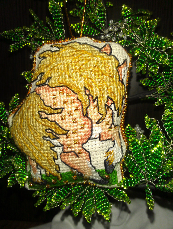 Конь-Огонь или Очередная елочная игрушка.