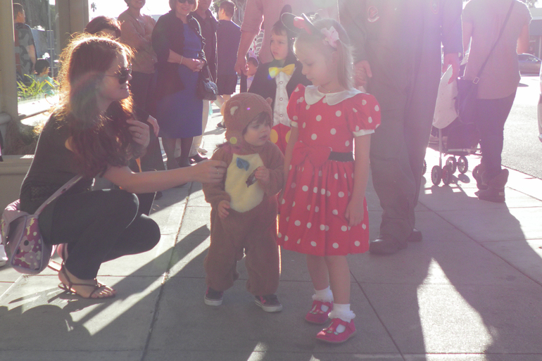 наш осенний детский поход по магазинам за