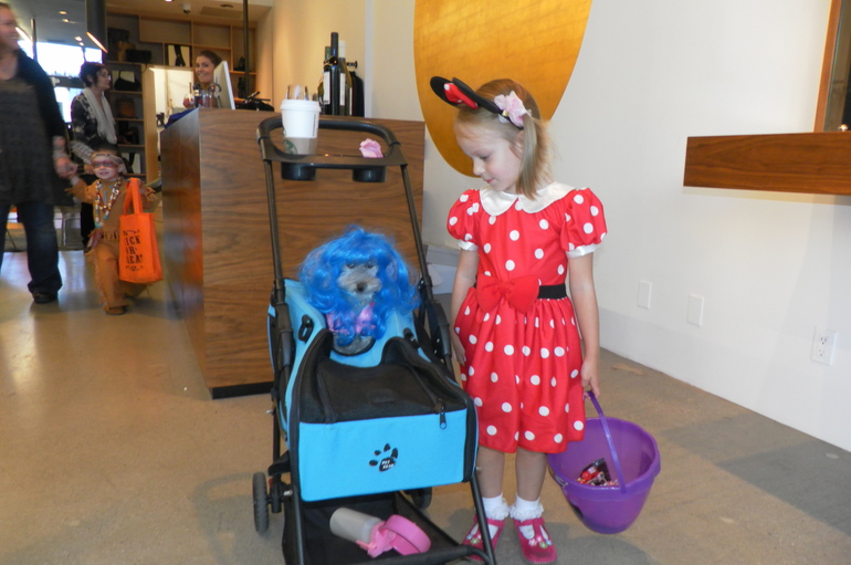 наш осенний детский поход по магазинам за