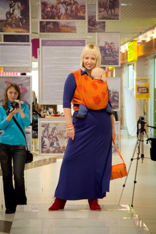 Lenny Lamb Red and Orange Rose и слингостиль осень-зима 2013