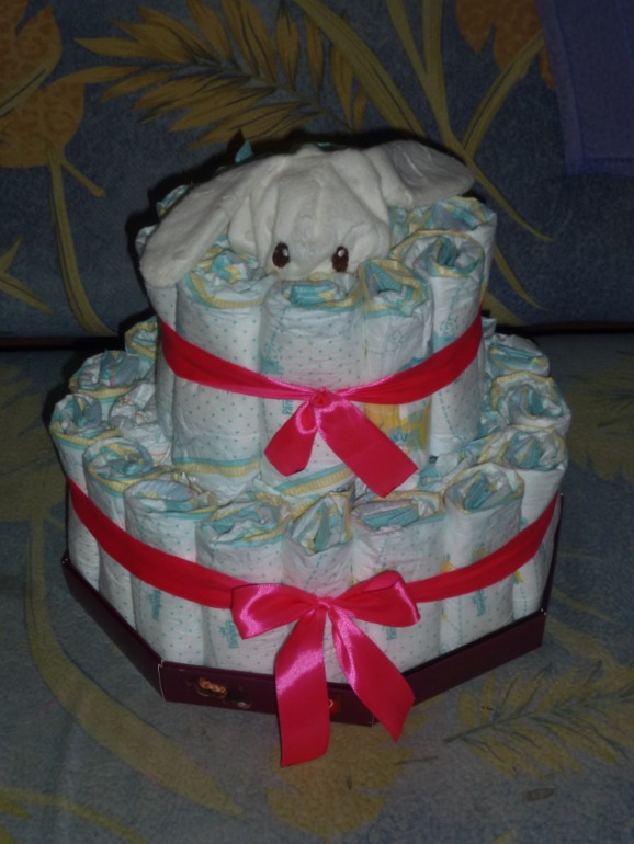 мой первый торт (с начинкой)