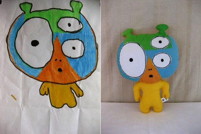 Розыгрыш: Игрушка по рисунку ребенка.