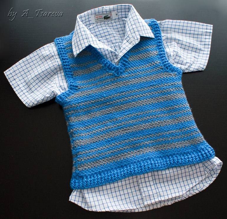 Жилетка для сына