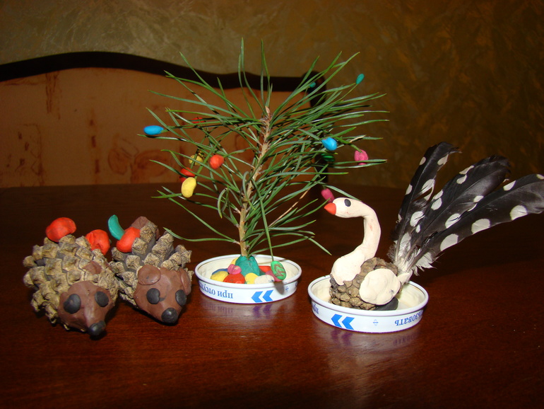 Поделки из леса)))