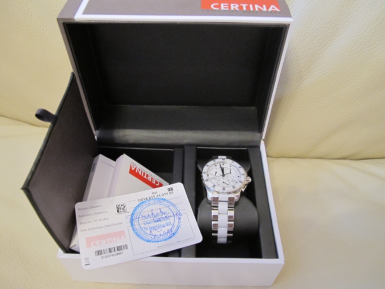 Часы Certina DS First Lady Ceramic C014.217.11.011.01