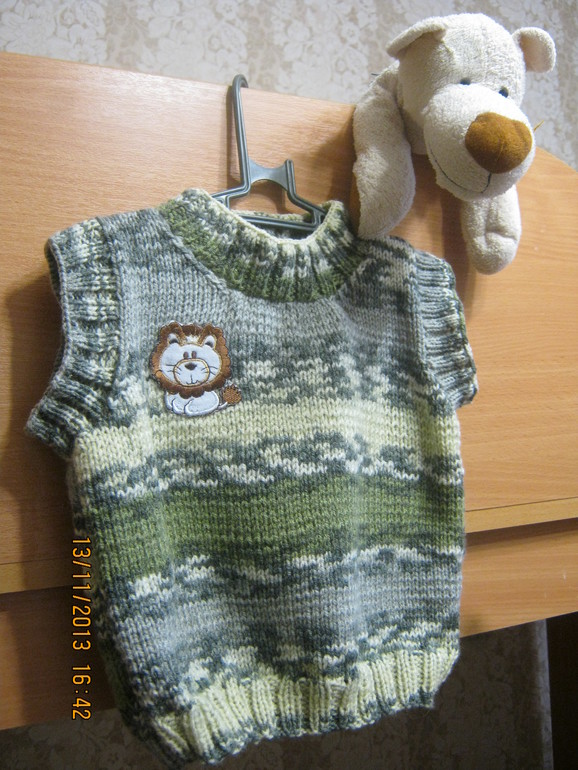 Для младшенького "Крейзи - безрукавка"