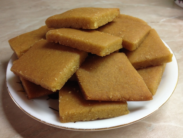 Рисово-кукурузные печенье.