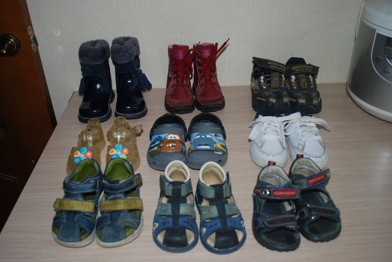 обувь бу от 19 до 25 р-р Ecco Geox Us.Polo Ass котофей Тотто crocs и др