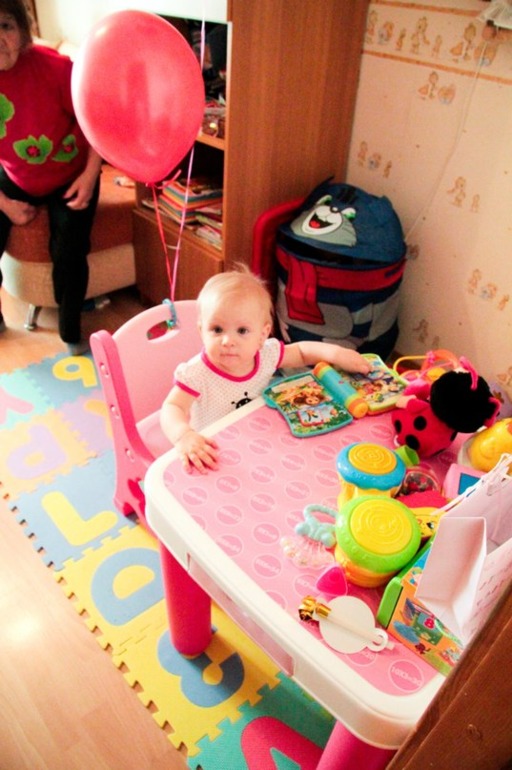 вот и нам исполнился годик!=)