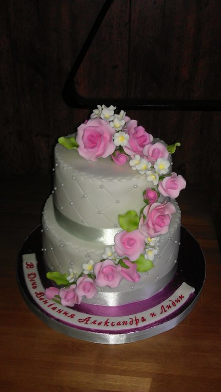 На венчание..