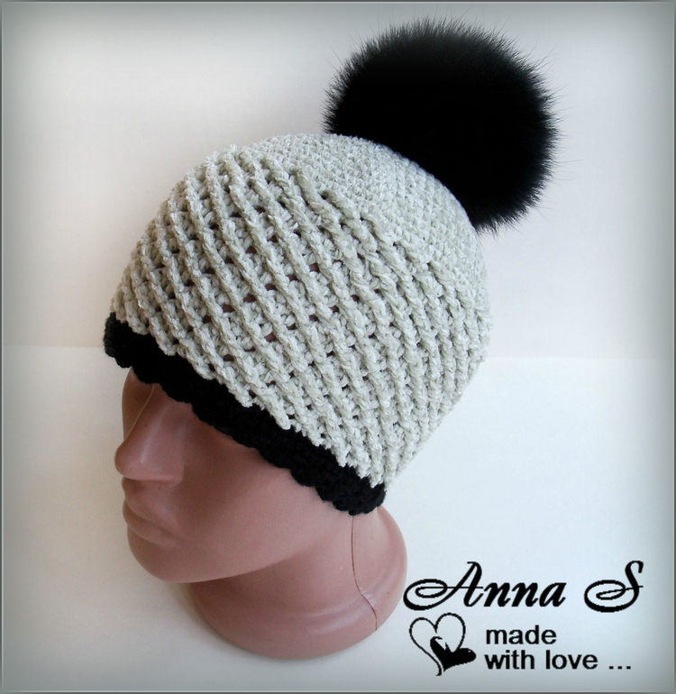 ***Велюровая шапочка***