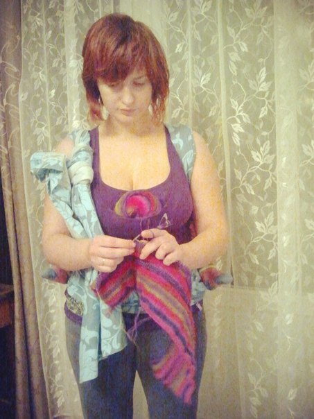 Слинг и вязание