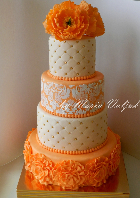 Свадебный , в цвет осени)