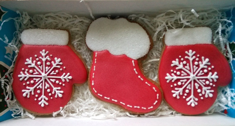 Набор новогодних пряничков и солнечное мое настроение!