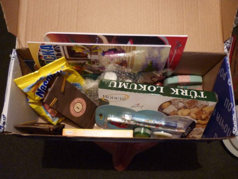 Я счастлива! Посылка от моей Снегурочки! Спасибо огромное!