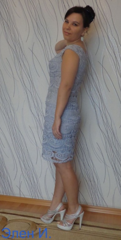 Платье по мотивам работ Ванессы Монторо