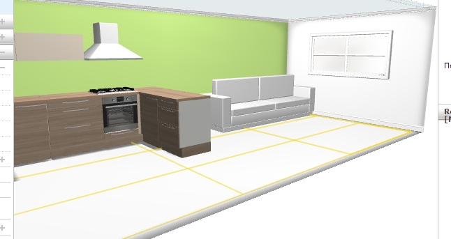 Напланировала кухню, выскажите свое мнение.