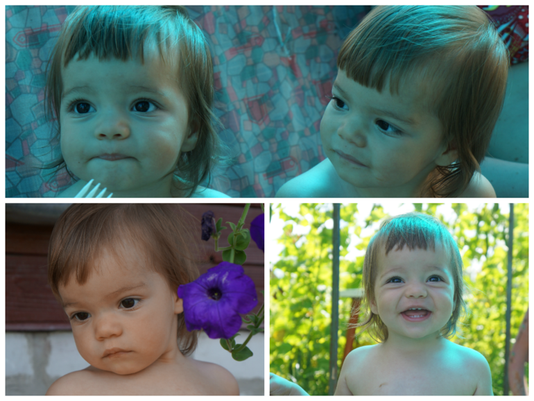 Полтора года (много фото)