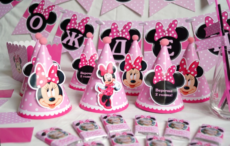 День рожения с Минни Маус