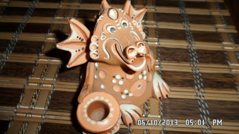 Поделки из глины