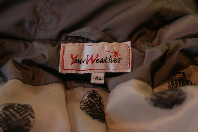 Пуховик/ пальто для беременных Your Weather 2100рублей