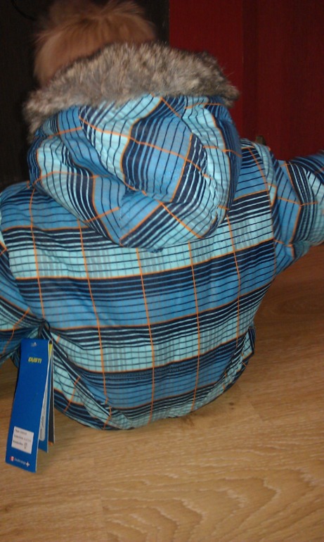 Комбинезон мал?Еще фото добавила.