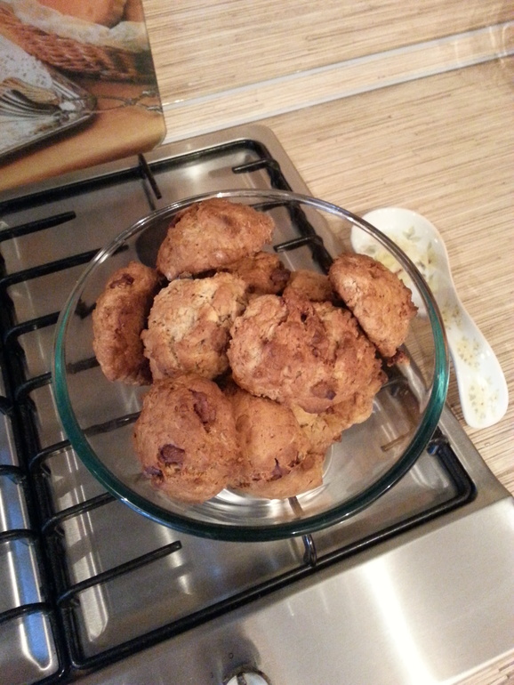 Потрясающее овсяное печенье с шоколадом