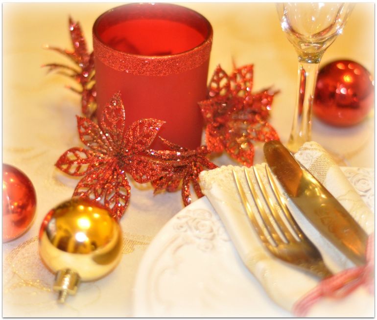 Праздничная сервировка стола