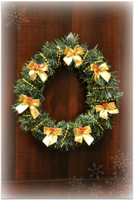 Ну, и наше новогоднее украшение квартиры!