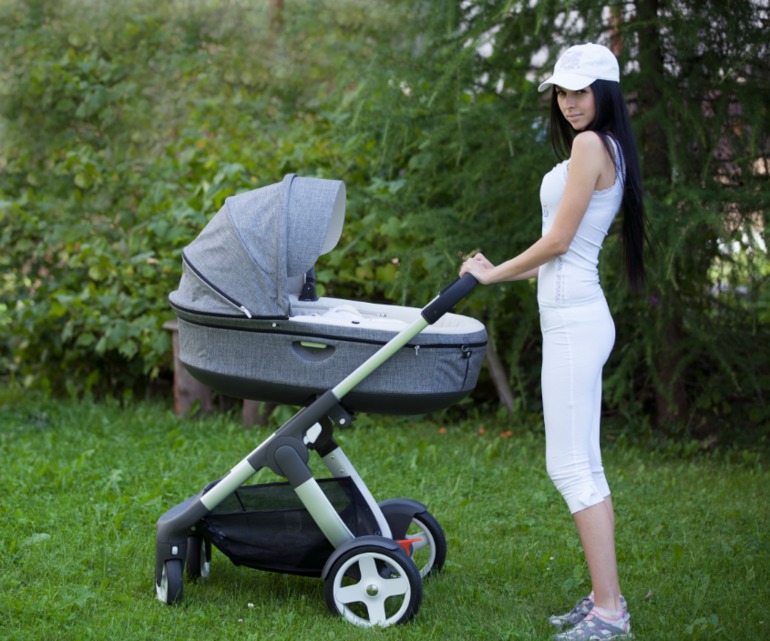 Stokke Crusi. и в зимнем прикиде)