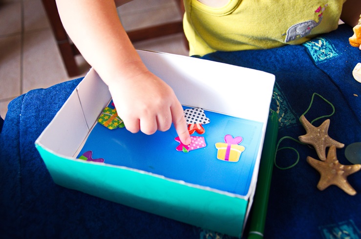 Картонная игра в дорогу "Рыбалка"