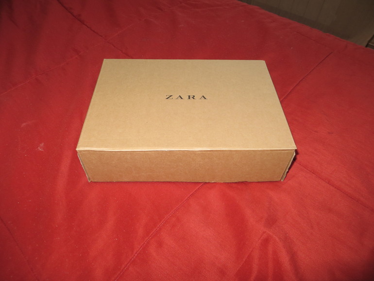 Первый заказ в zara.Впечатление