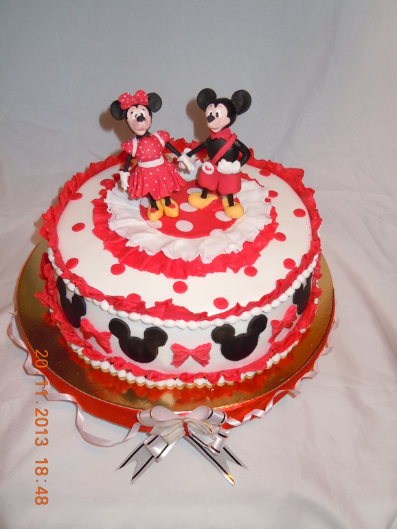 Торт Микки и Мини