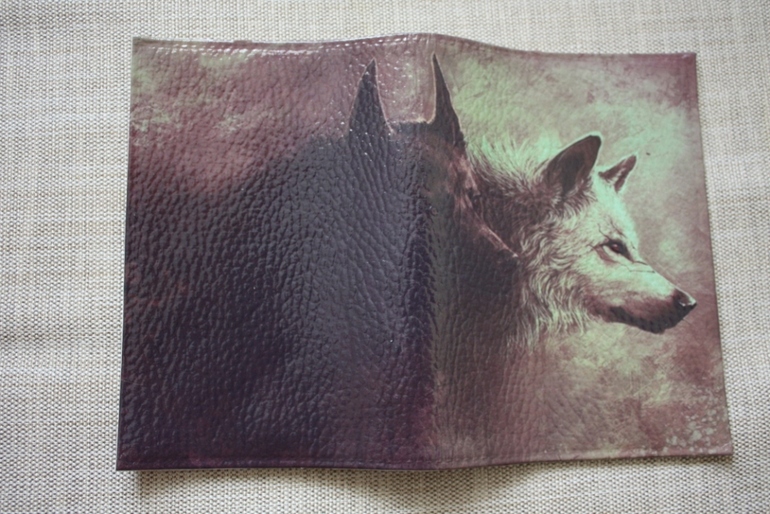 Декупаж на коже...