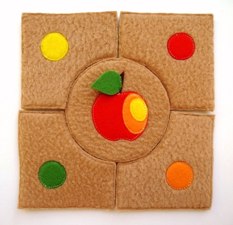 Развивающая игра "Сочетание цветов"