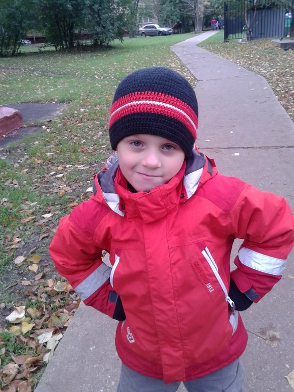 шапка сыну