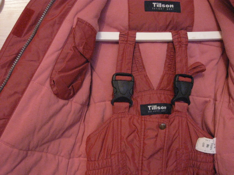 Продам зимний костюм TILLSON 86+6см, 1800. ТОРГ