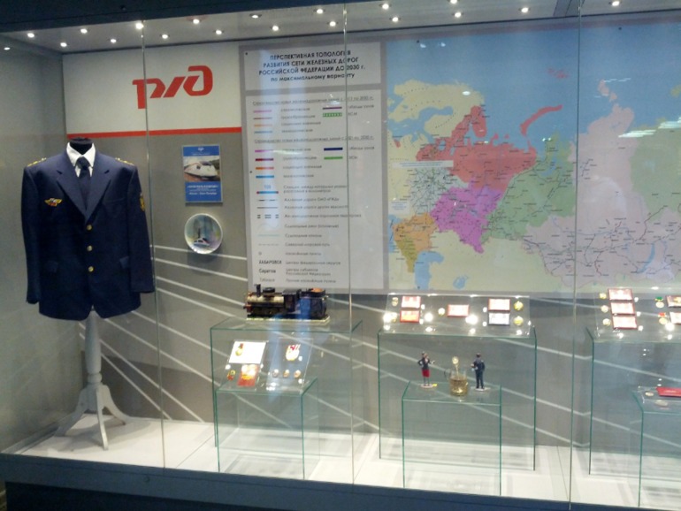 Паровозия в Музее железнодорожного транспорта