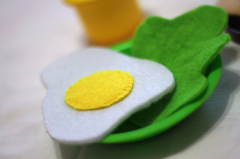 Фетровая еда