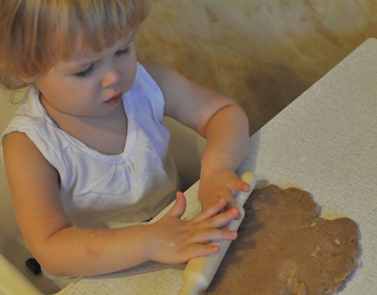 Как мы готовили чешское имбирное печенье...