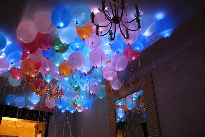 Светящиеся воздушные шарики