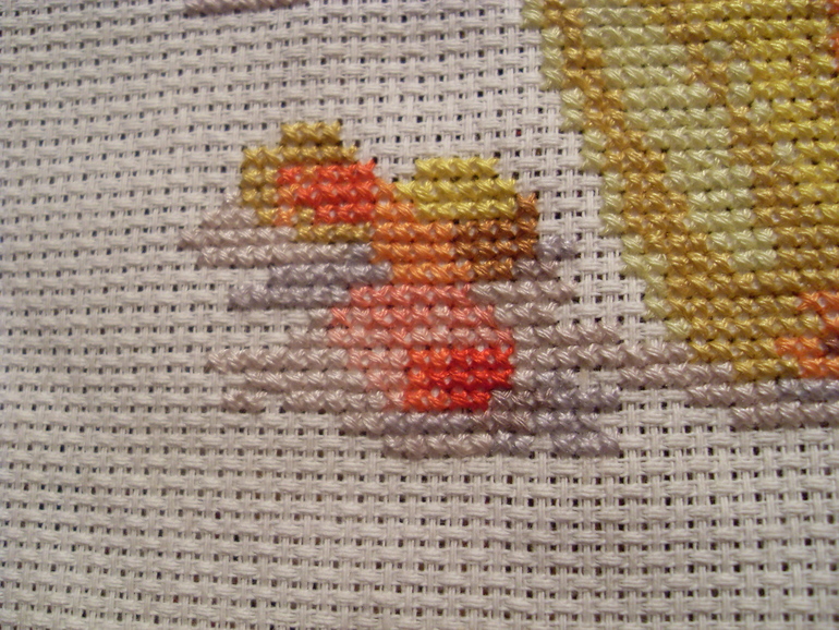 "Барышня за чаепитием". ГОТОВО!