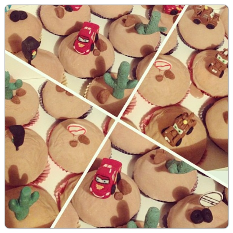 Капкейки Тачки