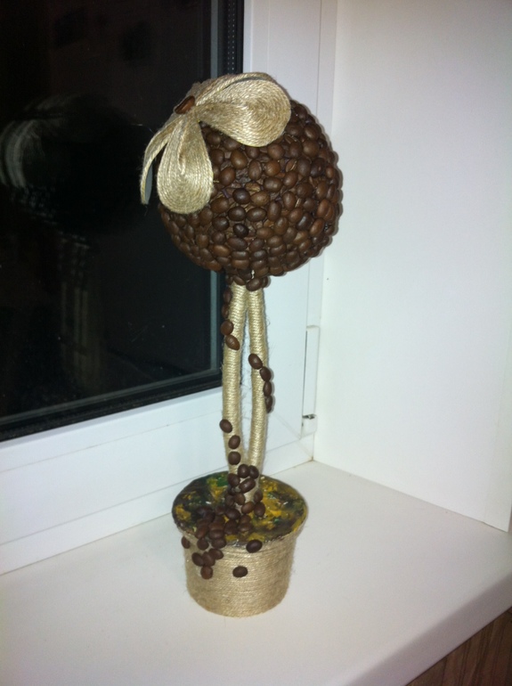 Мои первые топиарчики.